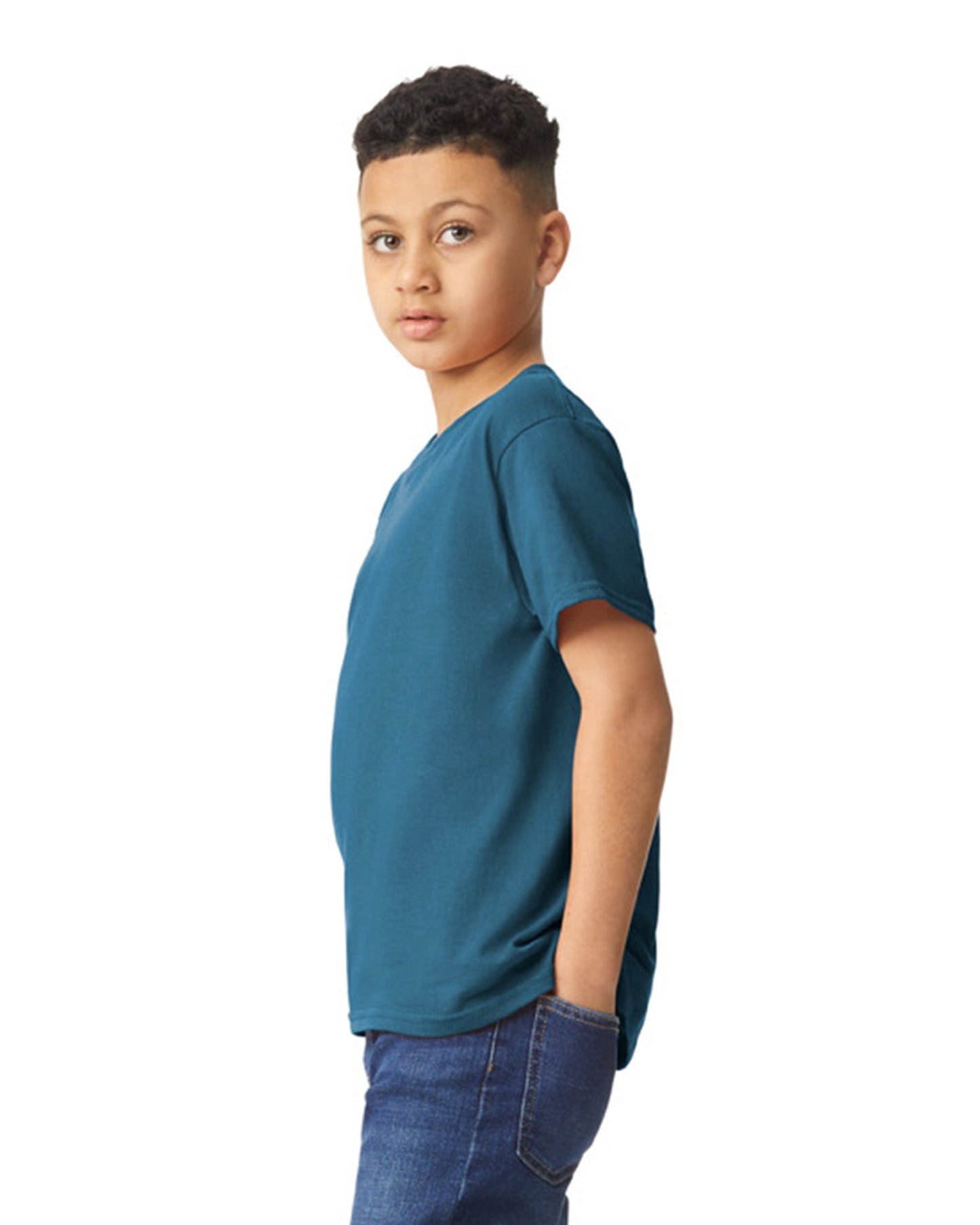 Youth X-Small Indigo Blue Gildan 5000B 