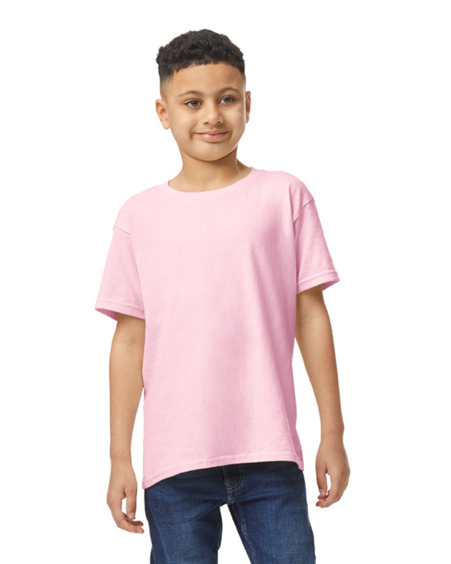 Youth X-Small Light Pink Gildan 5000B 