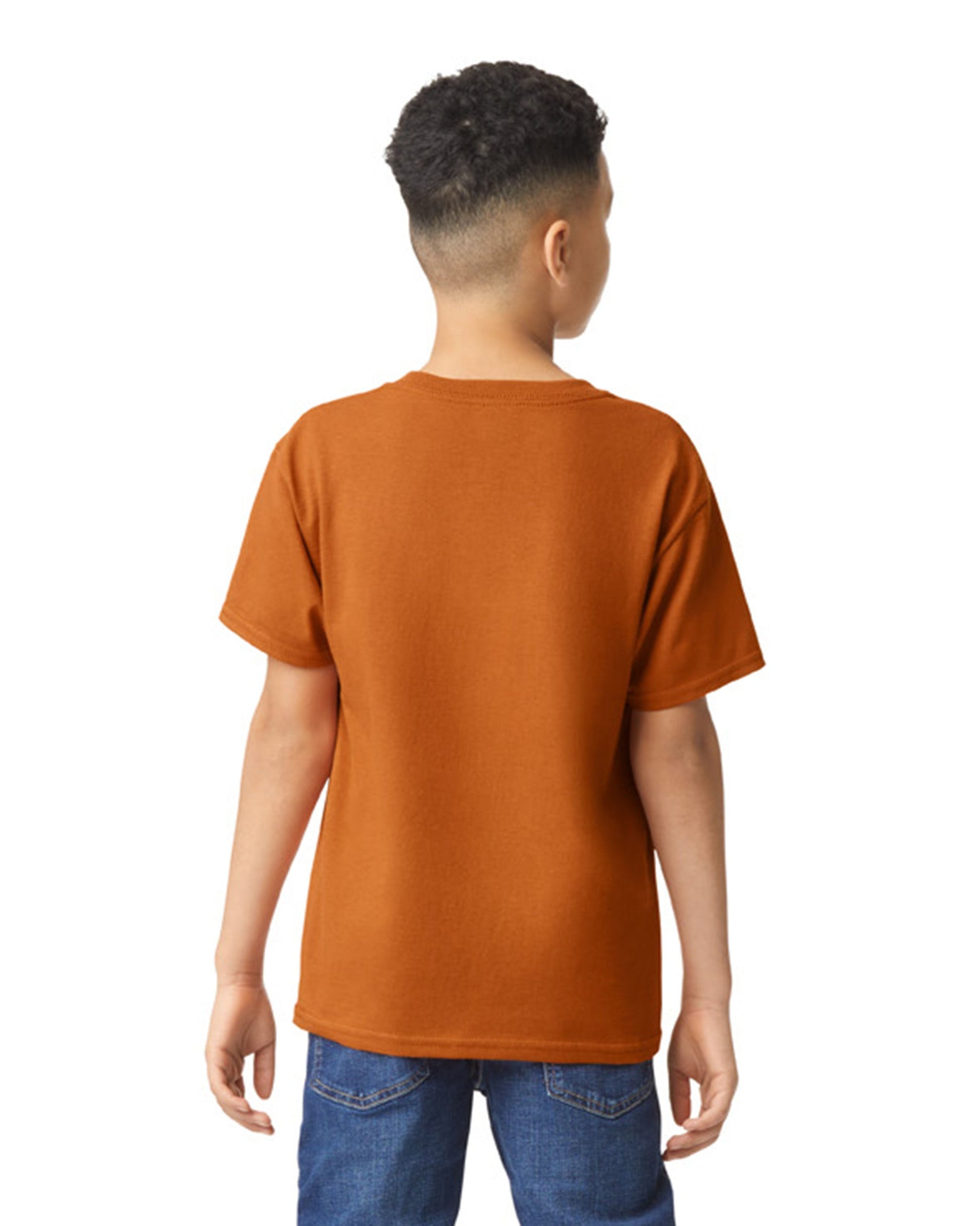 Youth X-Small T. Orange Gildan 5000B 