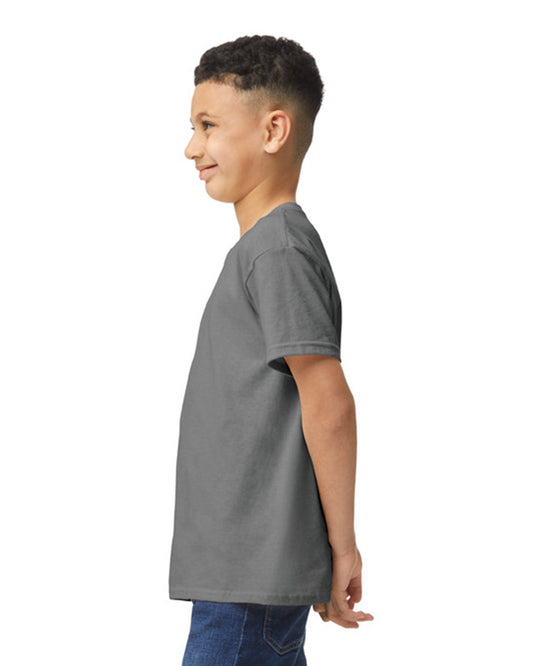 Youth Large Charcoal Gildan 5000B 