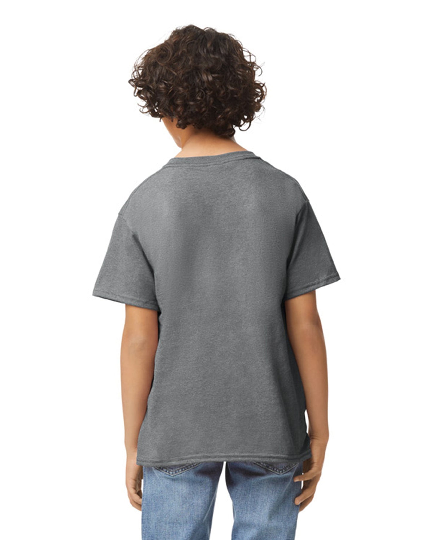 Youth X-Small Graphite Htr Gildan 5000B 