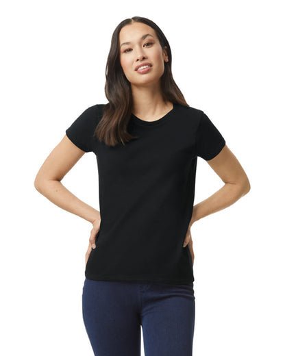 Women's X-Large Black Gildan 5000L 