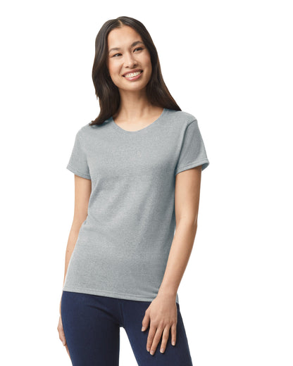 Women's X-Large Sport Gray Gildan 5000L 