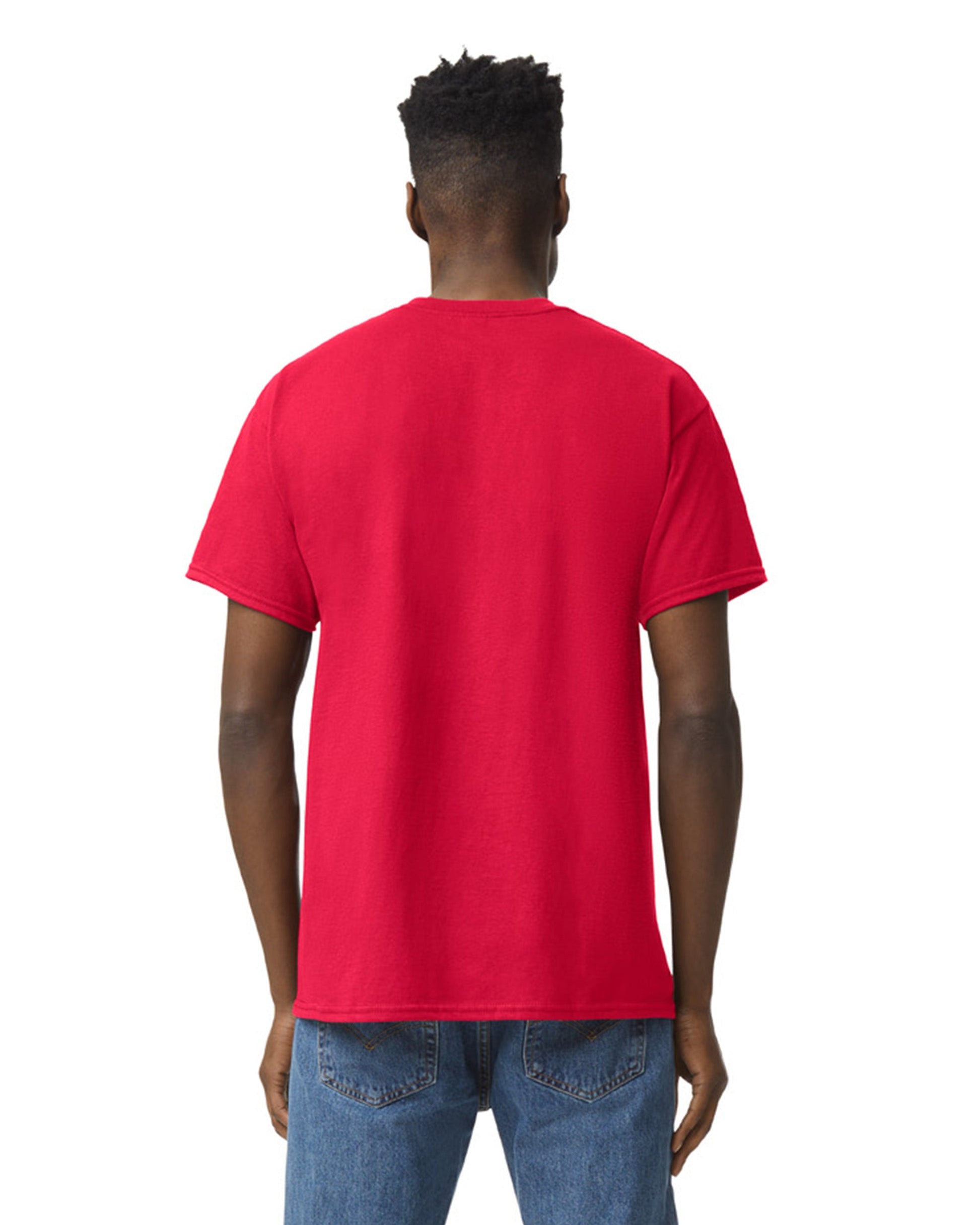 Large Red Gildan 5000 