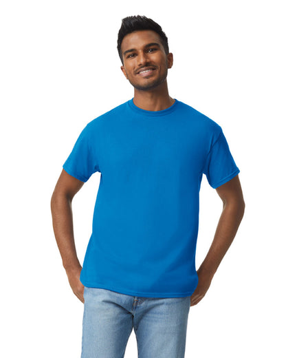 X-Large Neon Blue Gildan 5000 