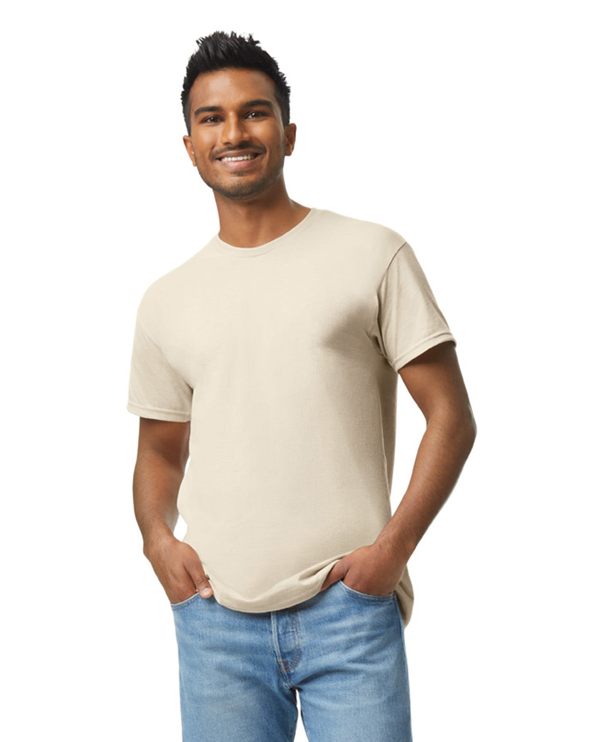 X-Large Natural Gildan 5000 