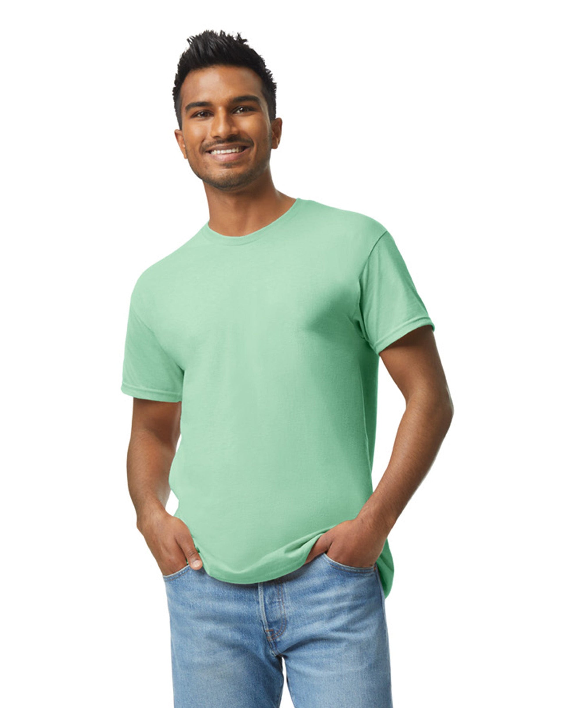 4X-Large Mint Green Gildan 5000 