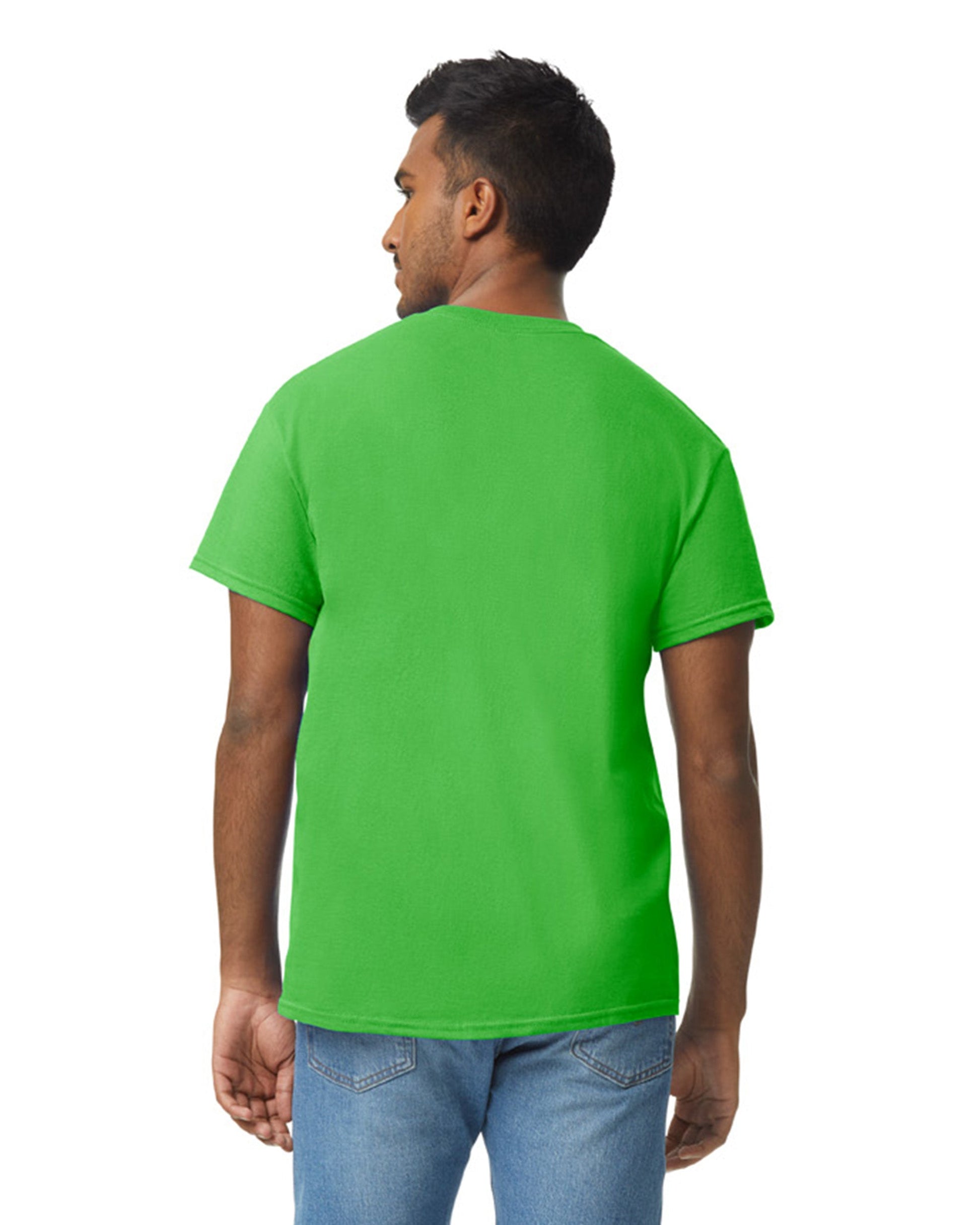 Large Electric Green Gildan 5000 