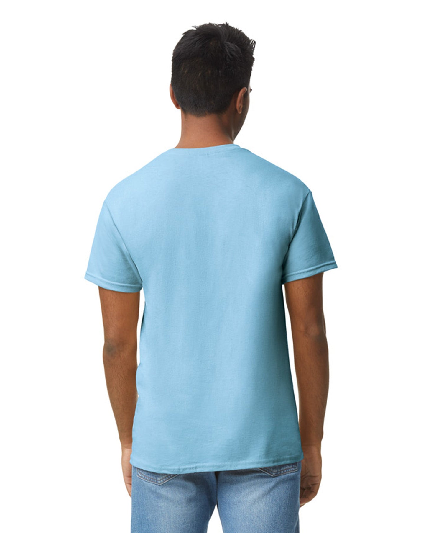 X-Large Light Blue Gildan 5000 