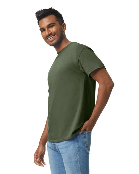 X-Large Military Green Gildan 5000 