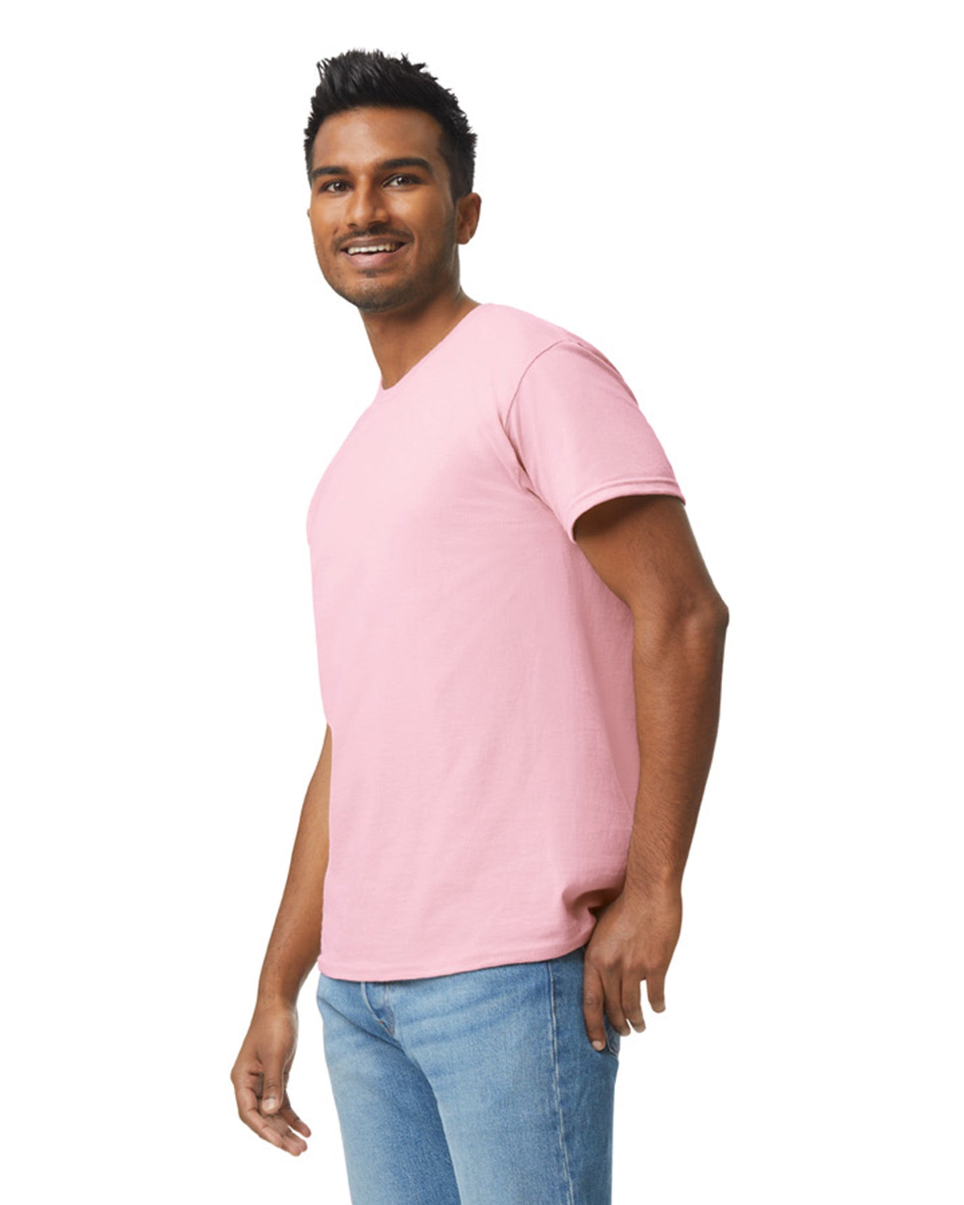 Large Light Pink Gildan 5000 