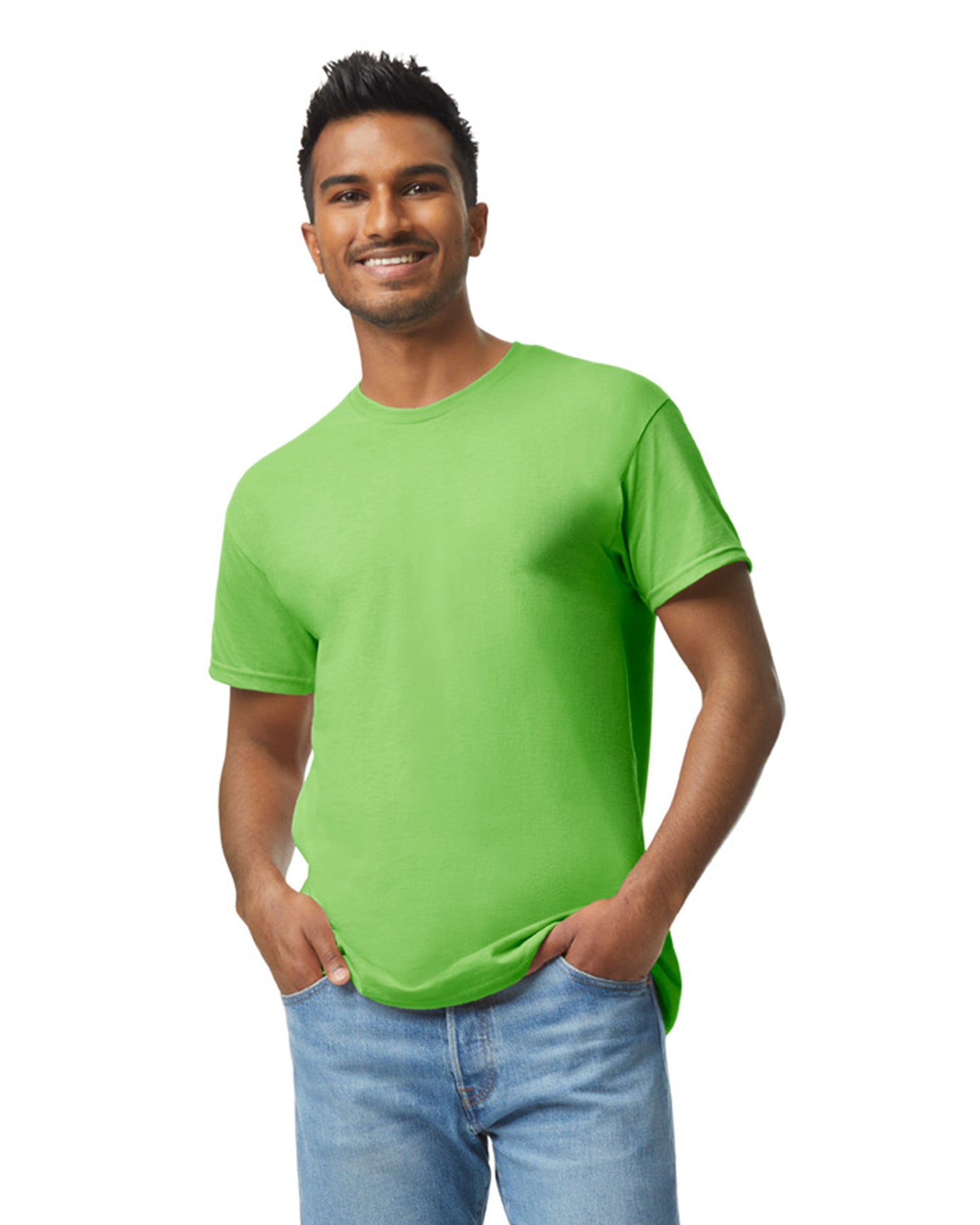 X-Large Lime Gildan 5000 