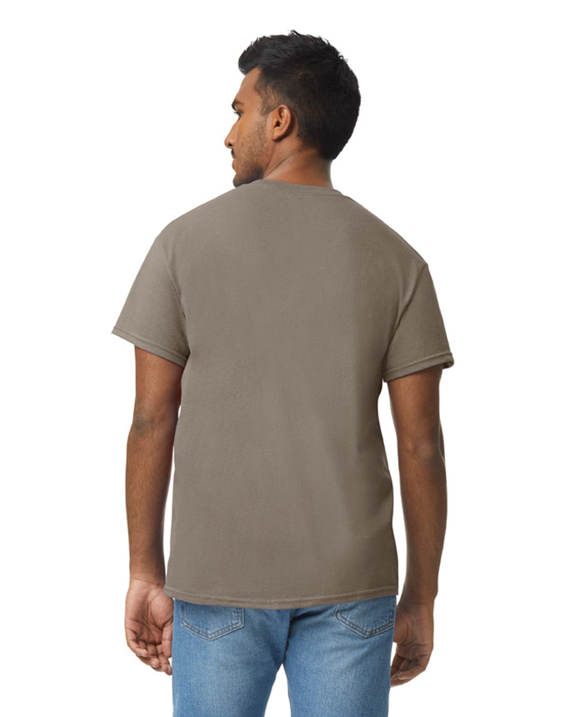 Large Brown Savana Gildan 5000 