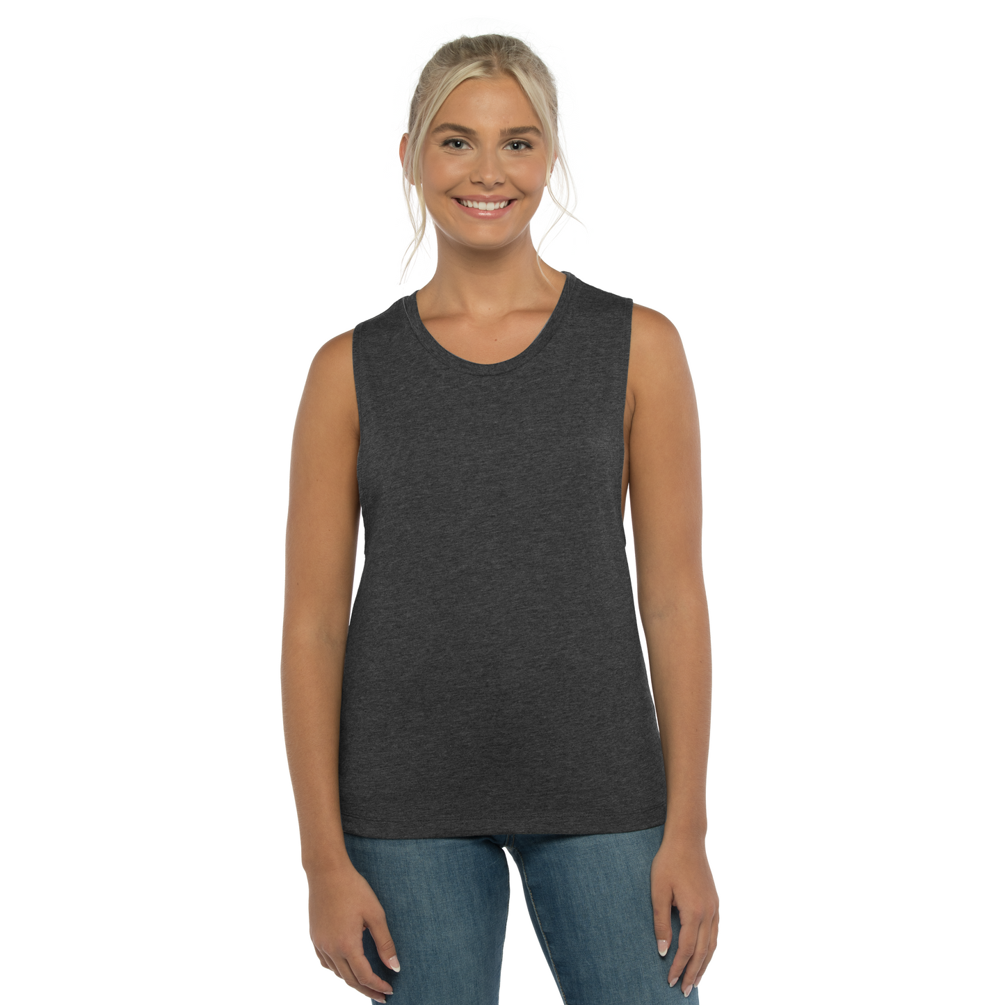 Women's 2X-Large Charcoal Next Level 5013 