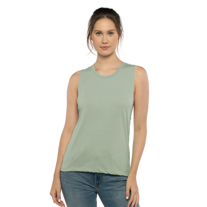 Women's 2X-Large Stonewash Green Next Level 5013 