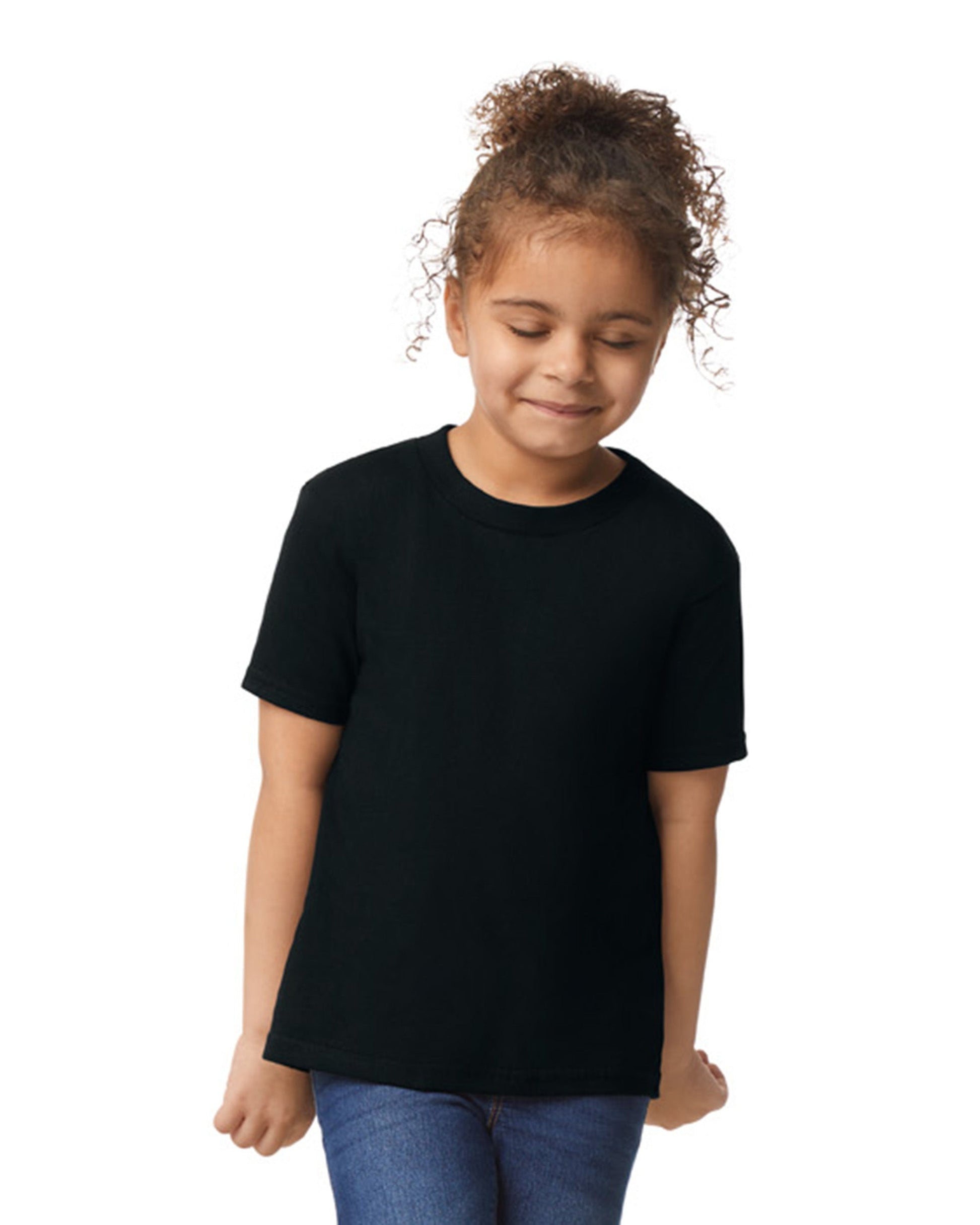 Toddler 4T Black Gildan 5100P 