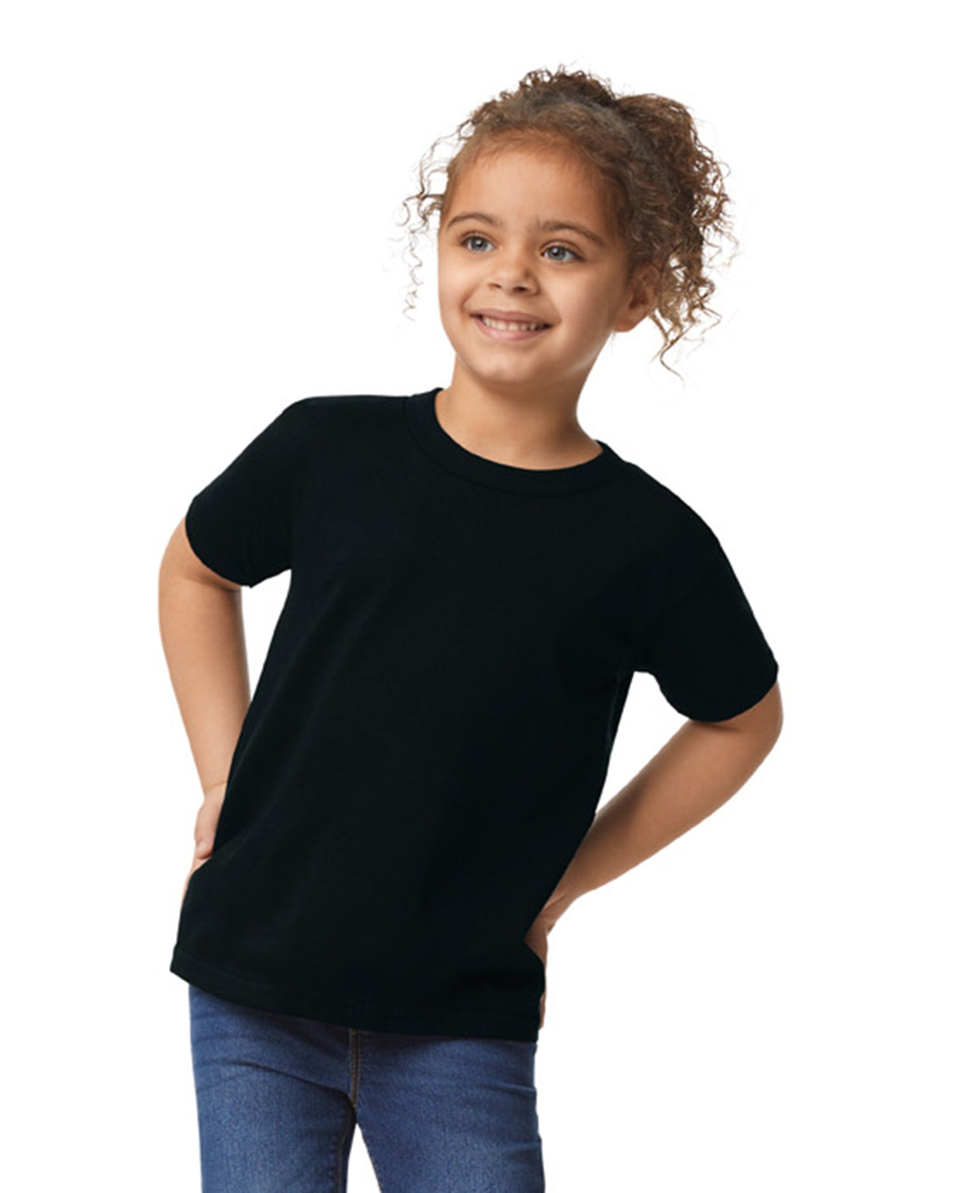 Toddler 4T Black Gildan 5100P 