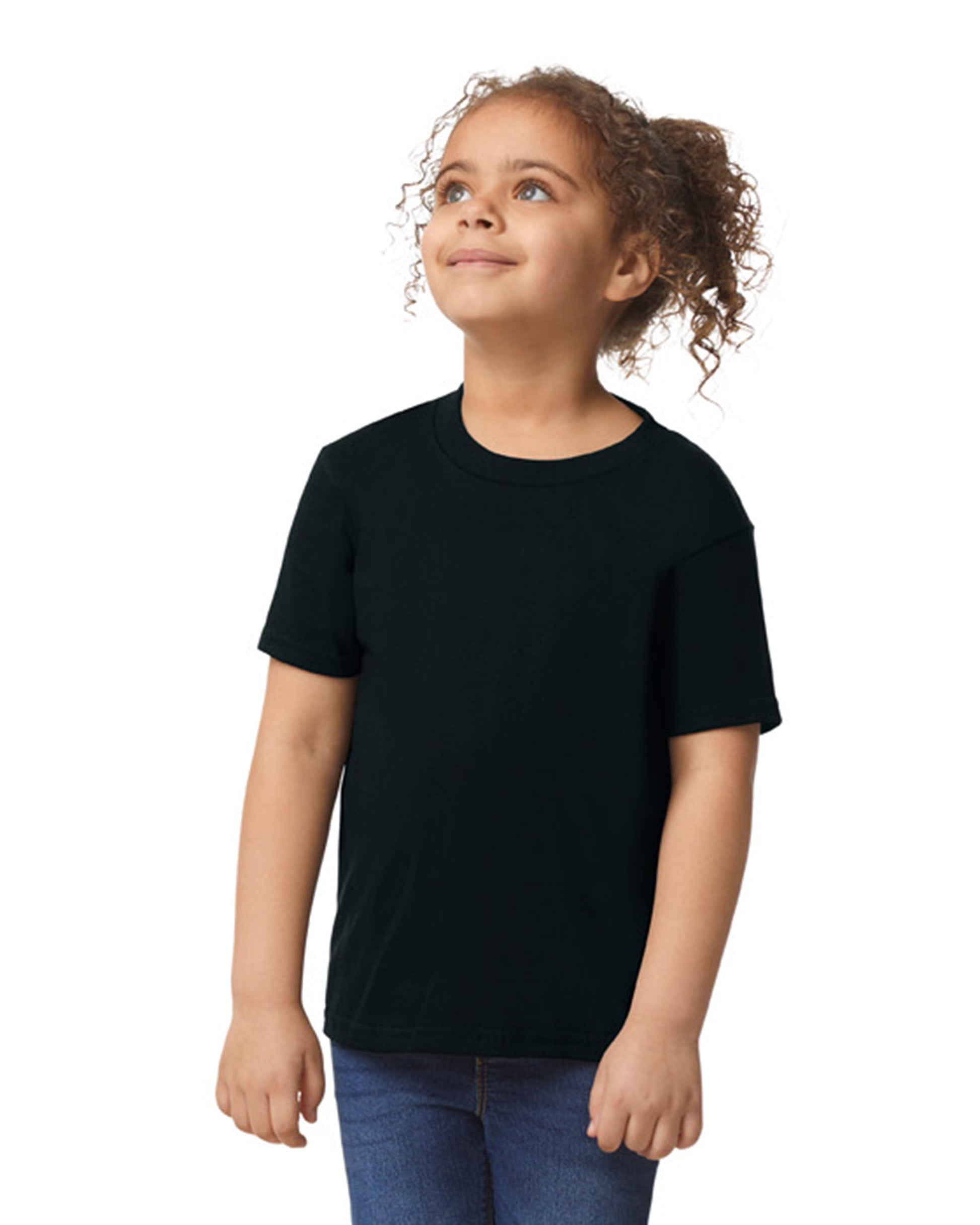 Toddler 4T Black Gildan 5100P 