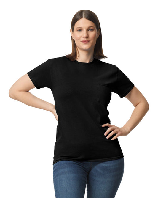X-Large Black Gildan 5300 