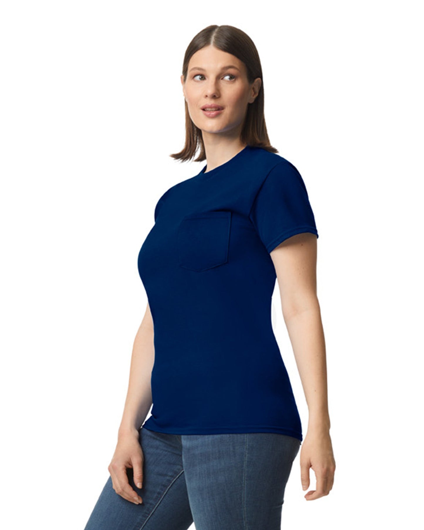 Medium Navy Gildan 5300 