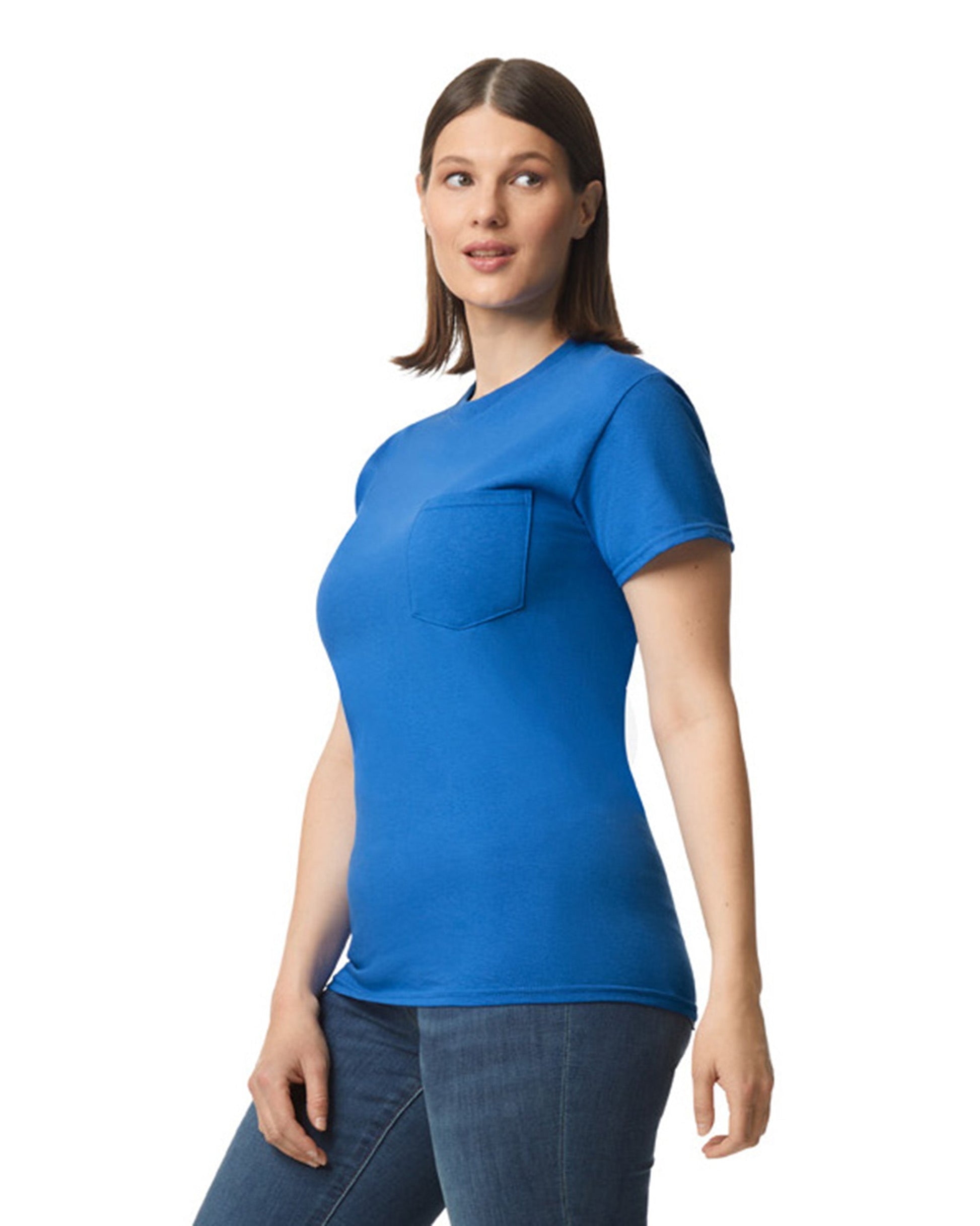 Medium Royal Gildan 5300 