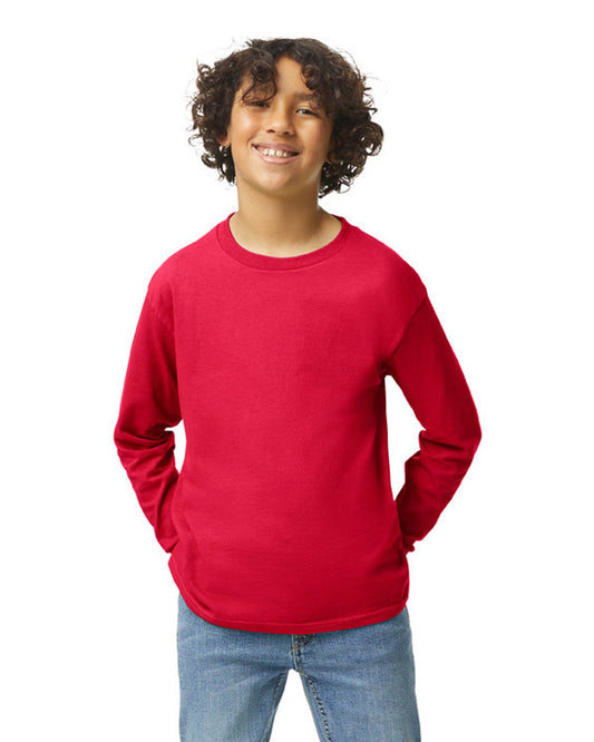 Youth Large Red Gildan 5400B 