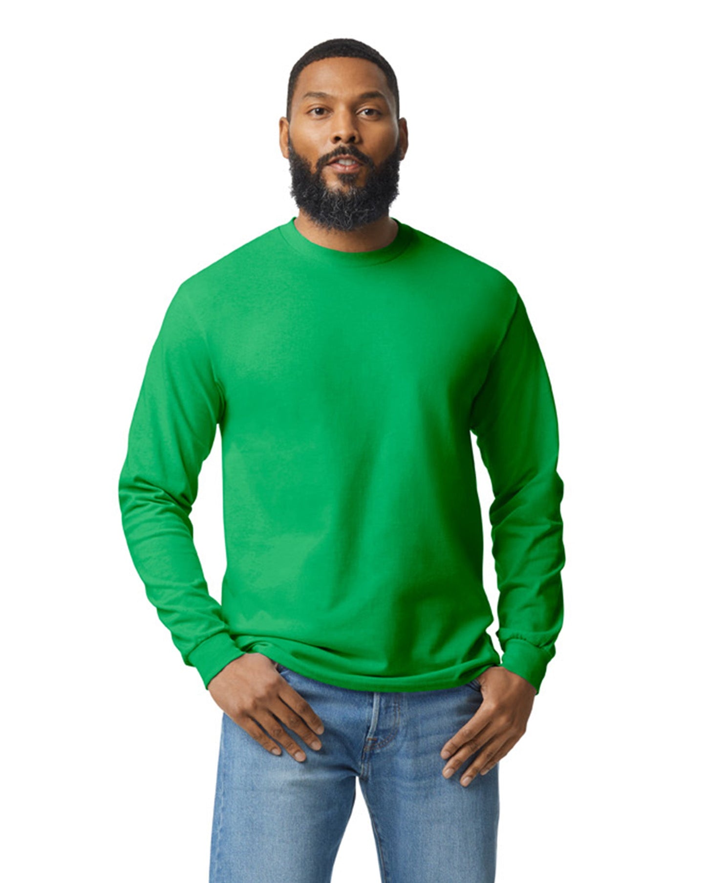 Medium Irish Green Gildan 5400 