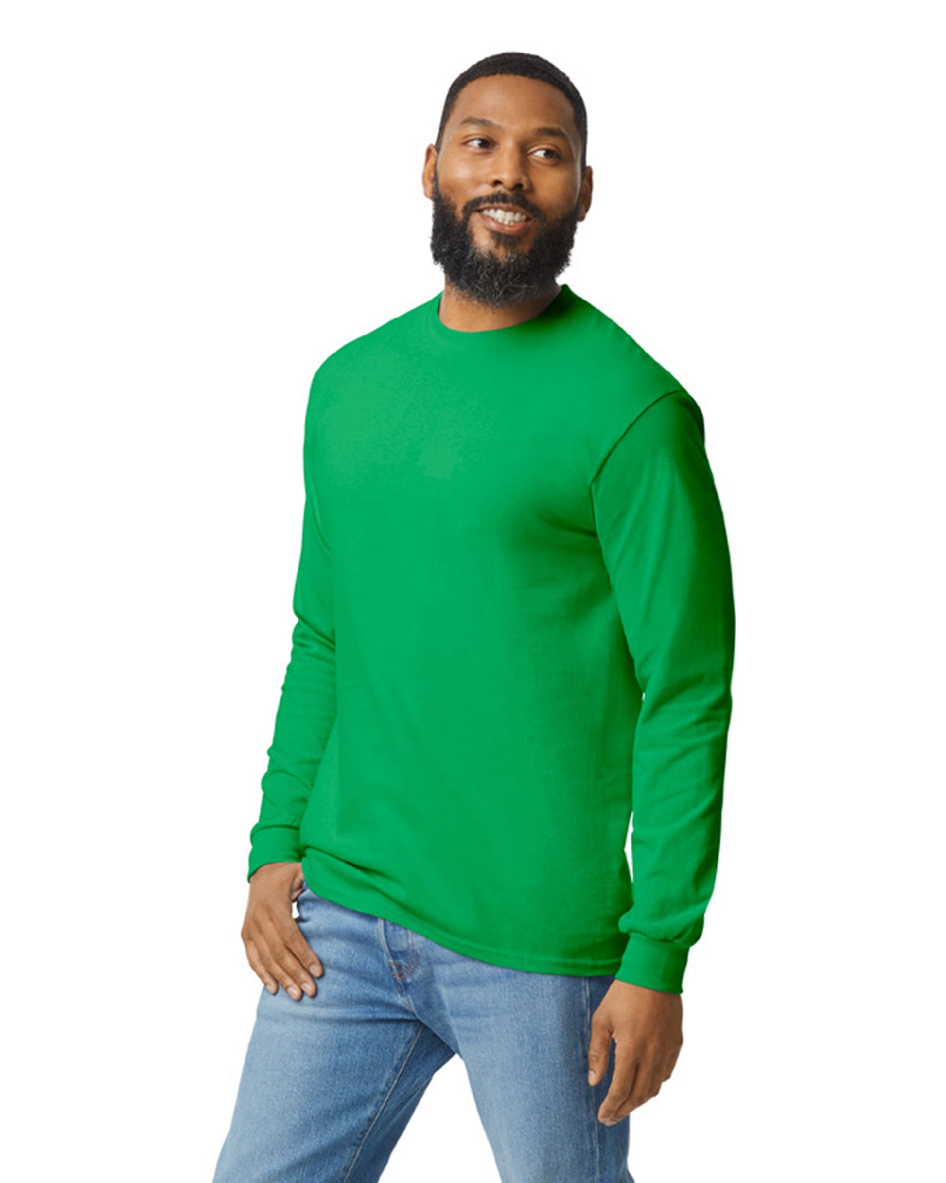 Medium Irish Green Gildan 5400 