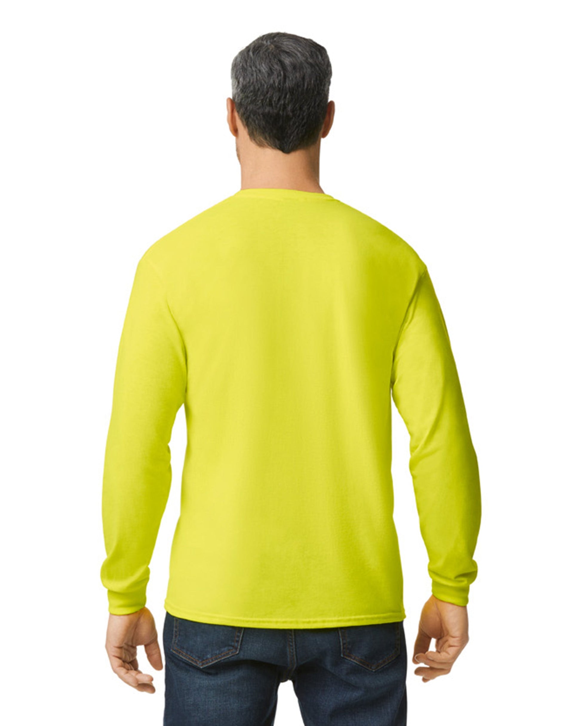 Medium Safety Green Gildan 5400 