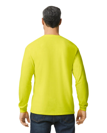 Medium Safety Green Gildan 5400 