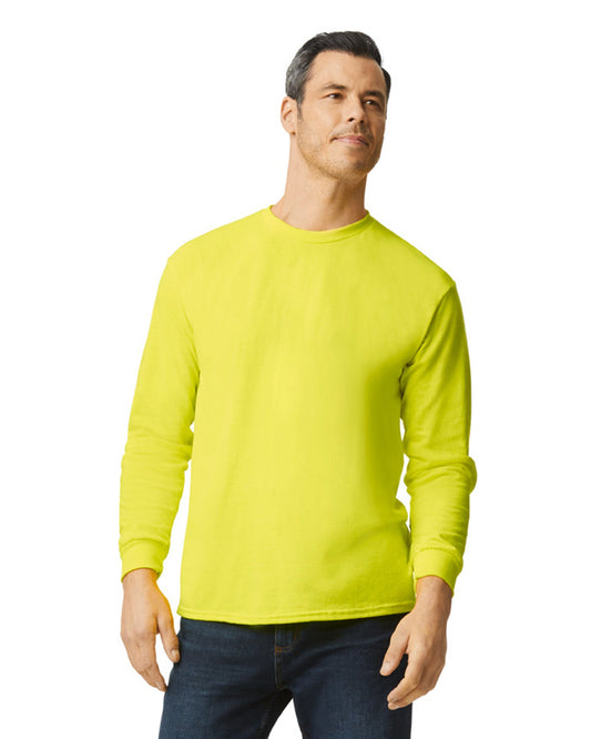 Medium Safety Green Gildan 5400 