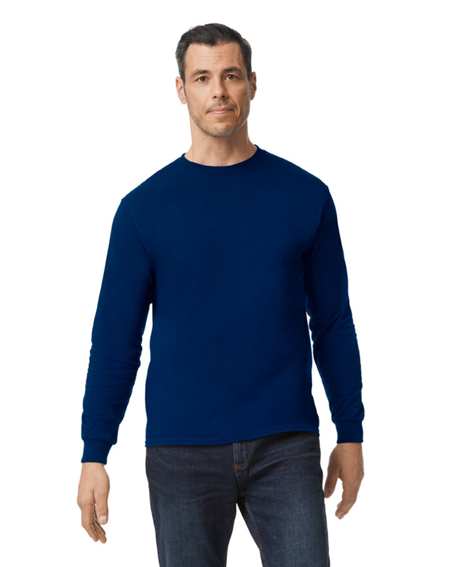 Medium Navy Gildan 5400 