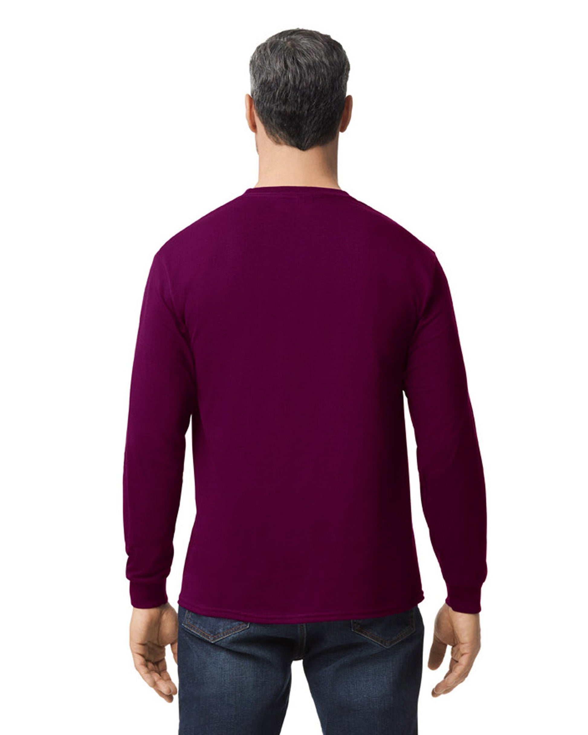 Medium Maroon Gildan 5400 
