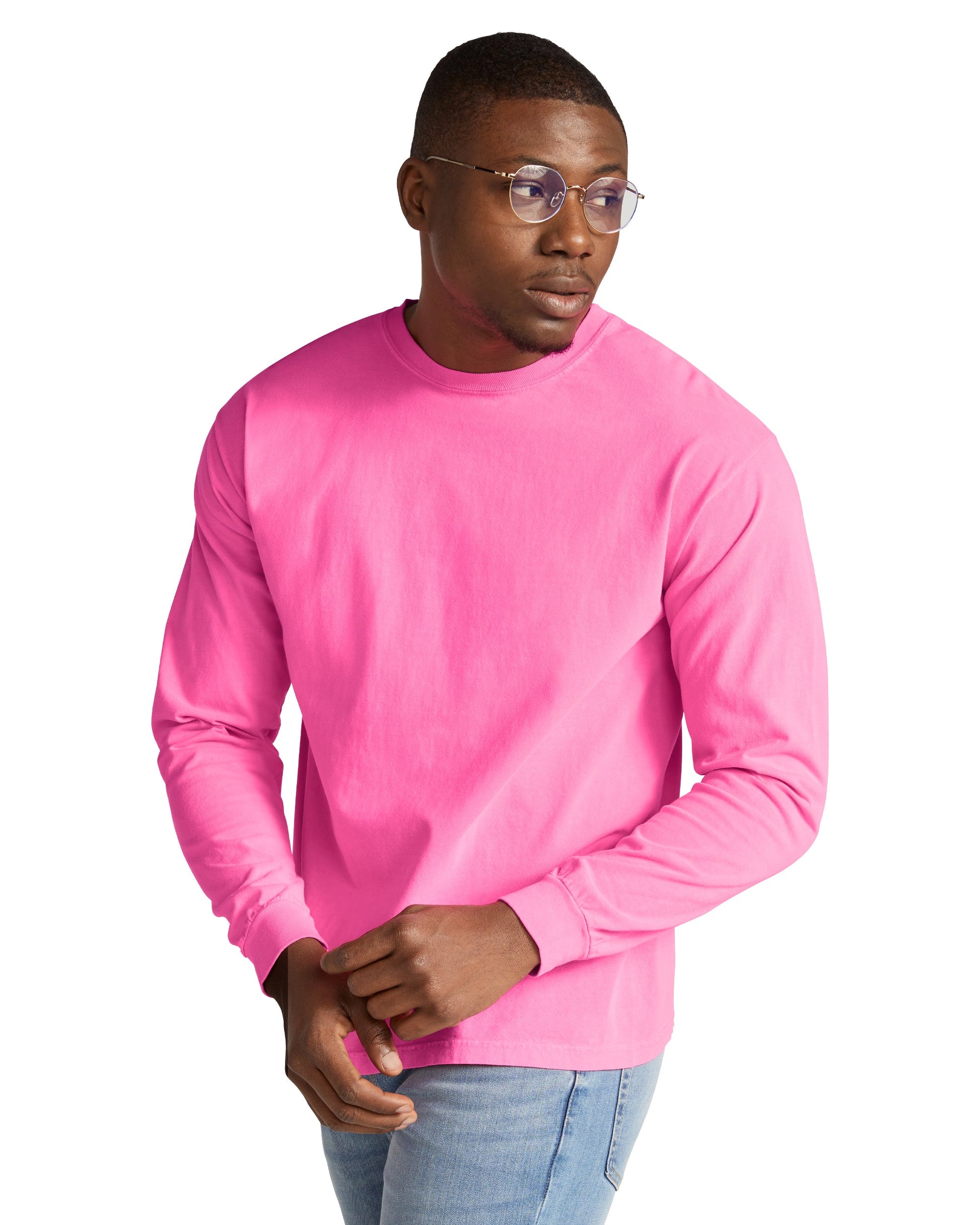 X-Large Neon Pink Comfort Colors 6014 