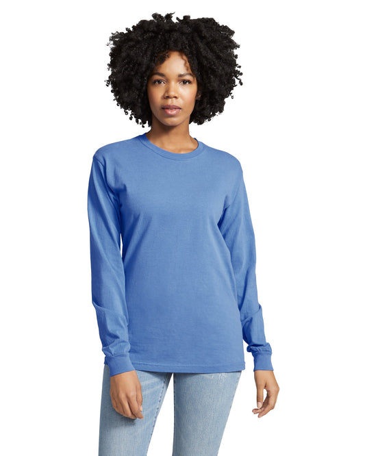 Large Flo Blue Comfort Colors 6014 