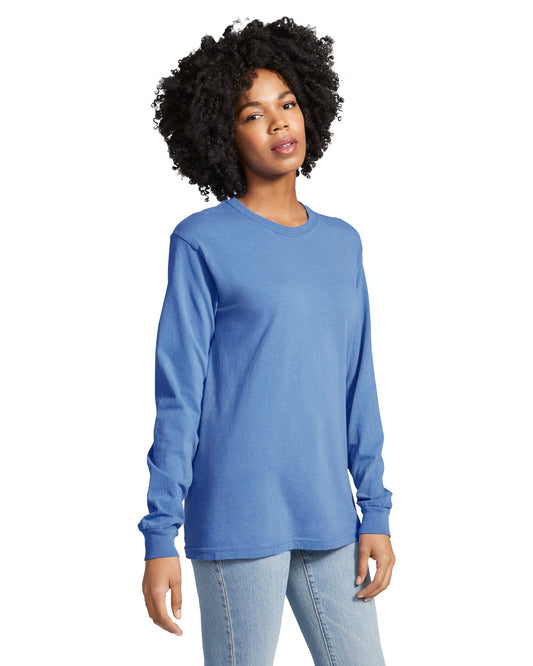 Large Flo Blue Comfort Colors 6014 