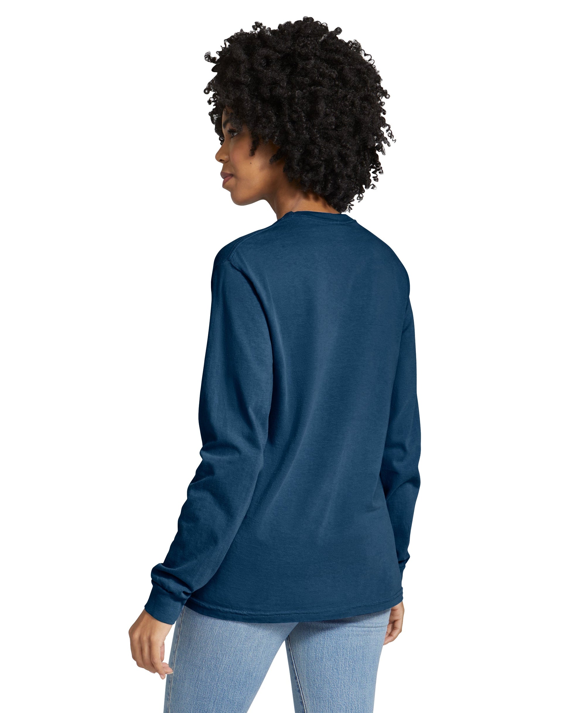 Large Navy Comfort Colors 6014 