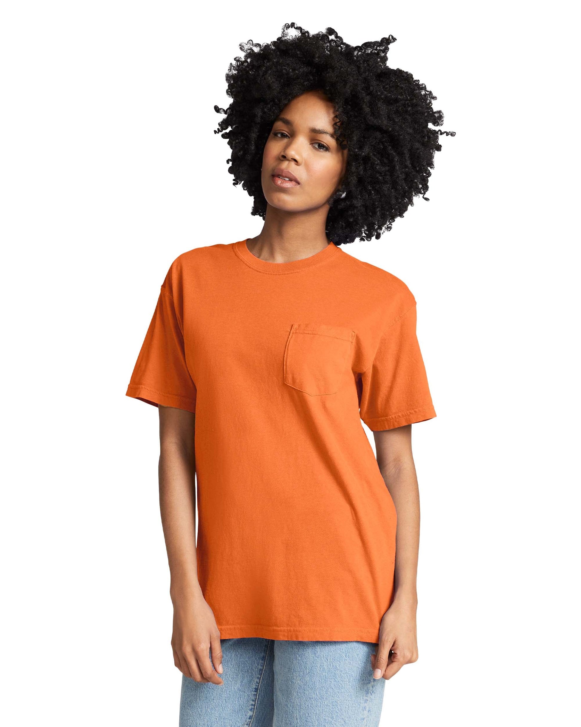 Large Burnt Orange Comfort Colors 6030 