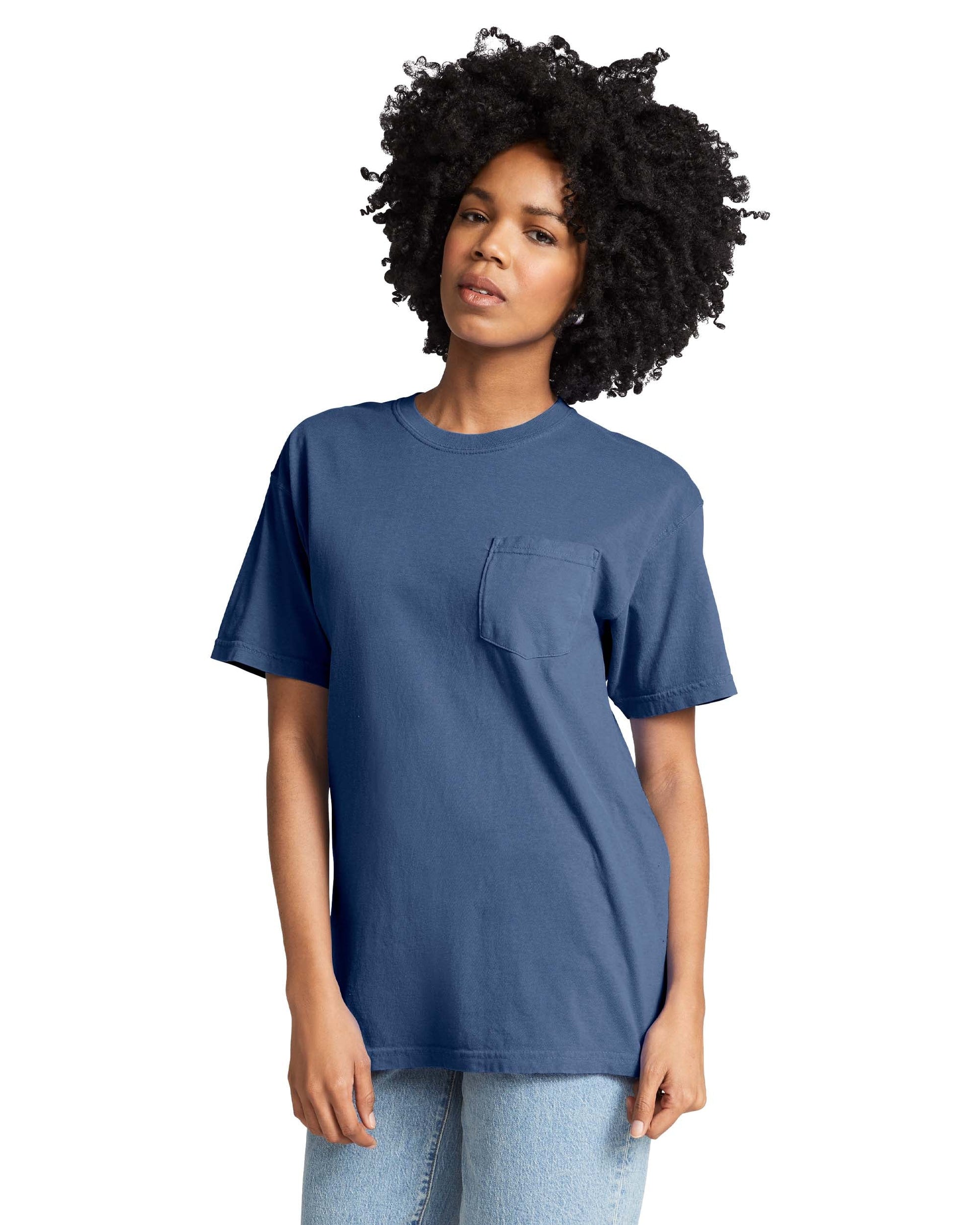 X-Large China Blue Comfort Colors 6030 