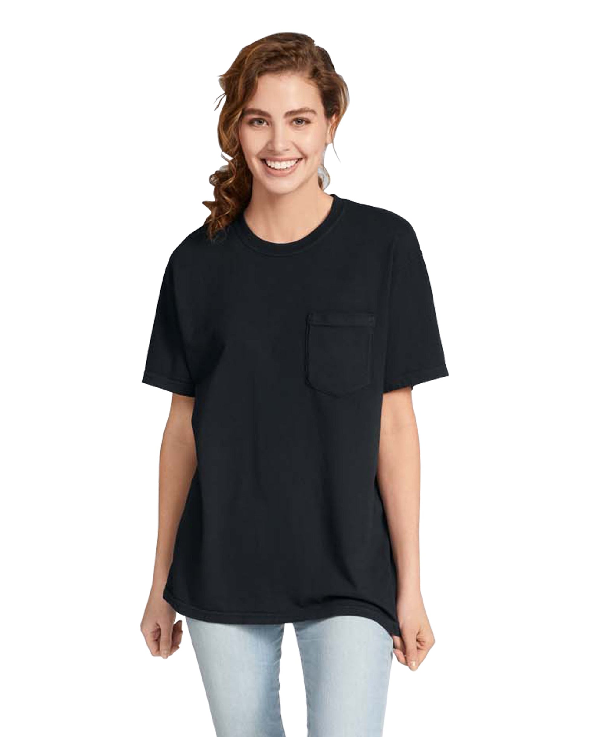 Large Black Comfort Colors 6030 