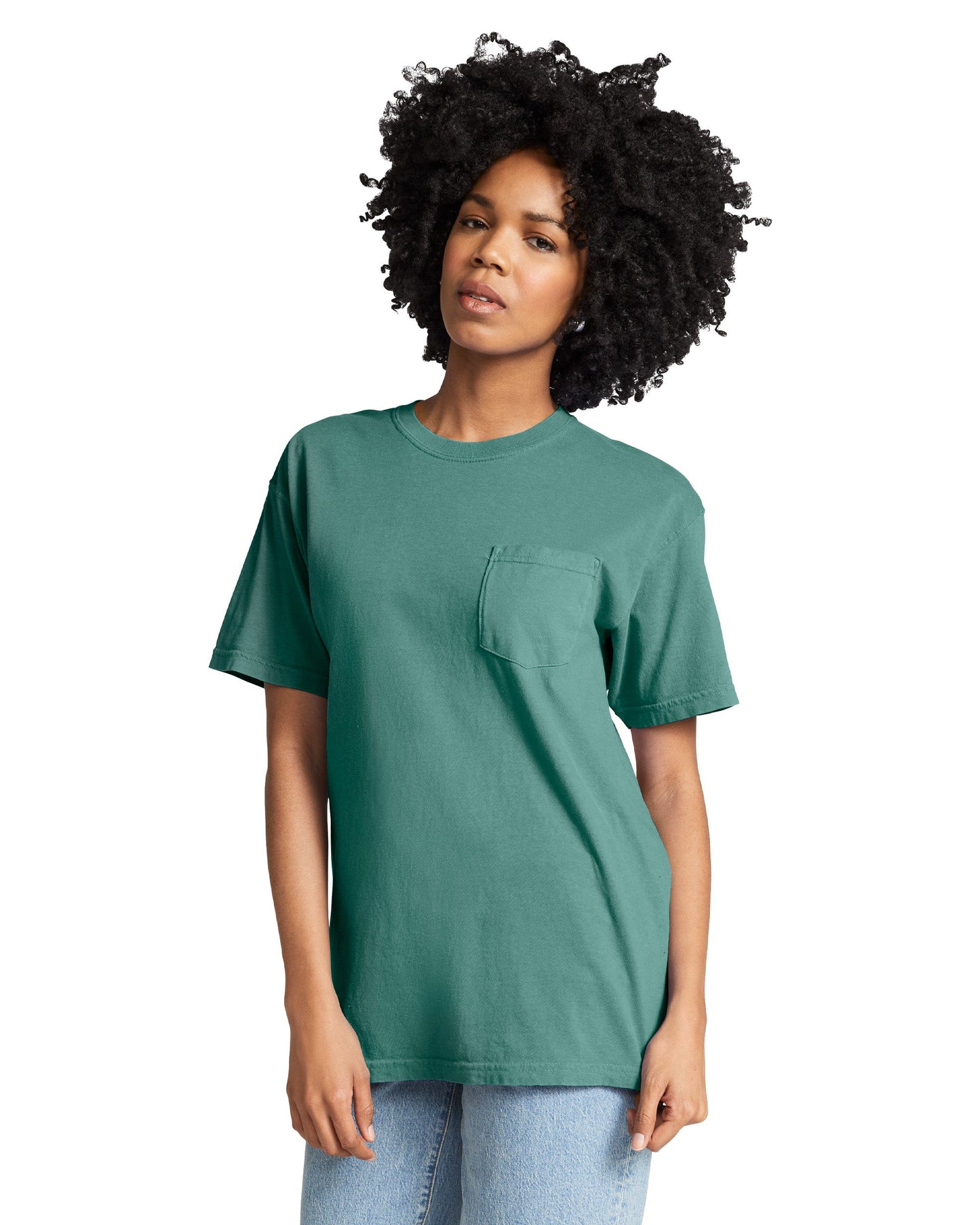 Large Light Green Comfort Colors 6030 