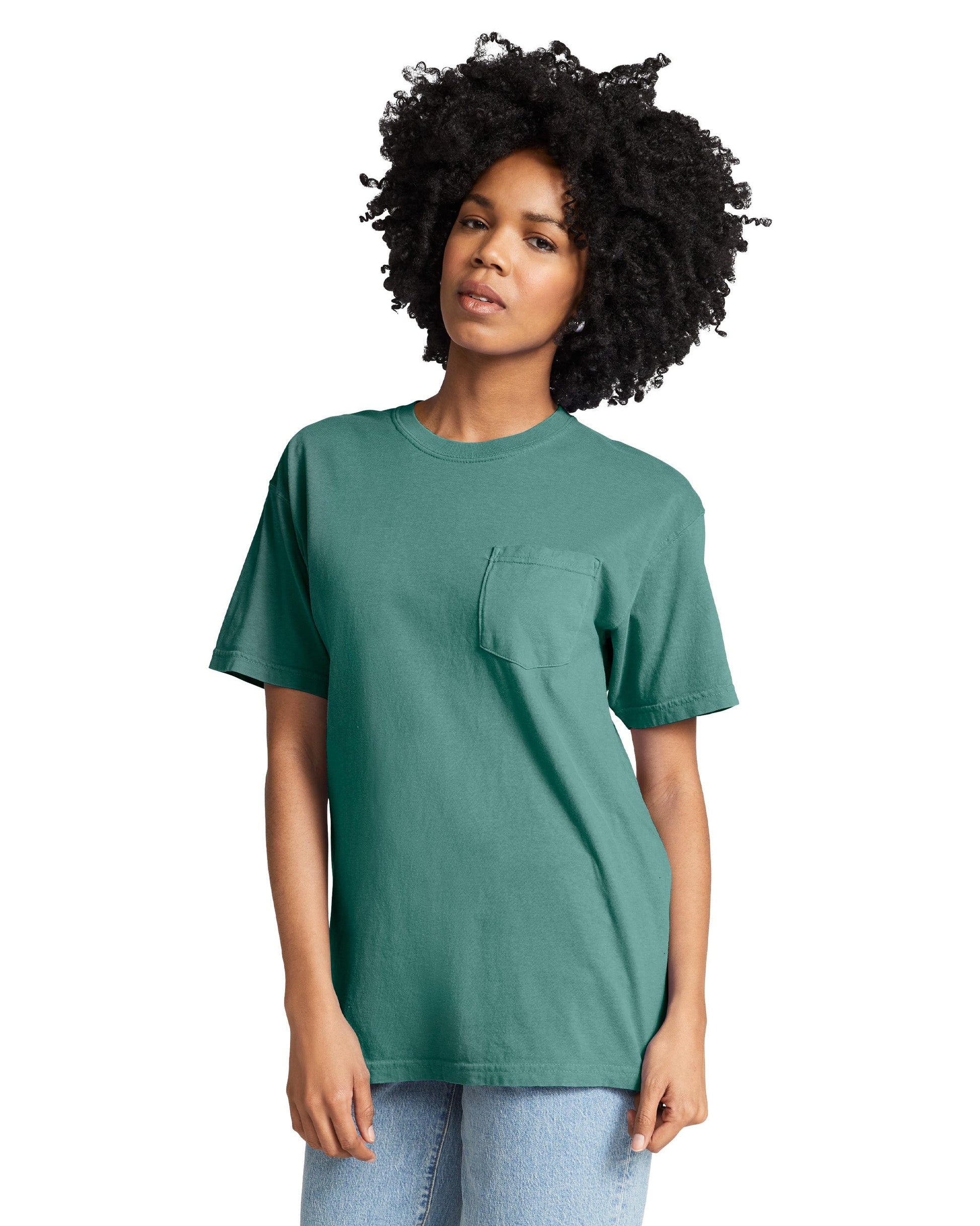 Large Light Green Comfort Colors 6030 