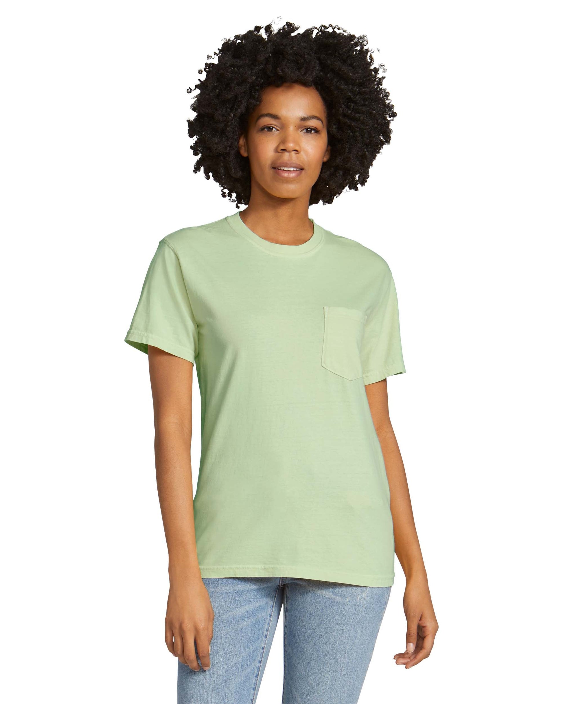 Small Celadon Comfort Colors 6030 