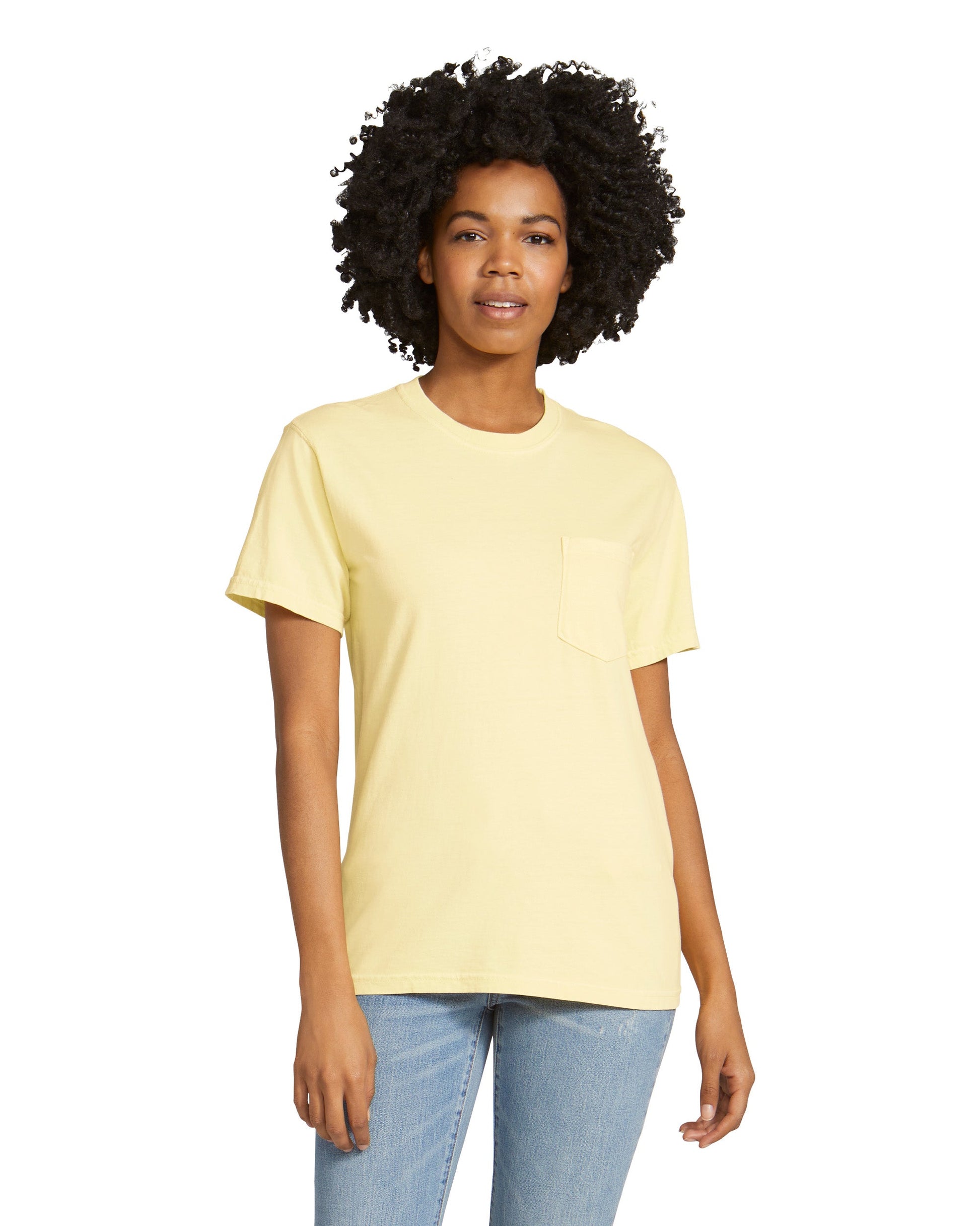 Medium Banana Comfort Colors 6030 