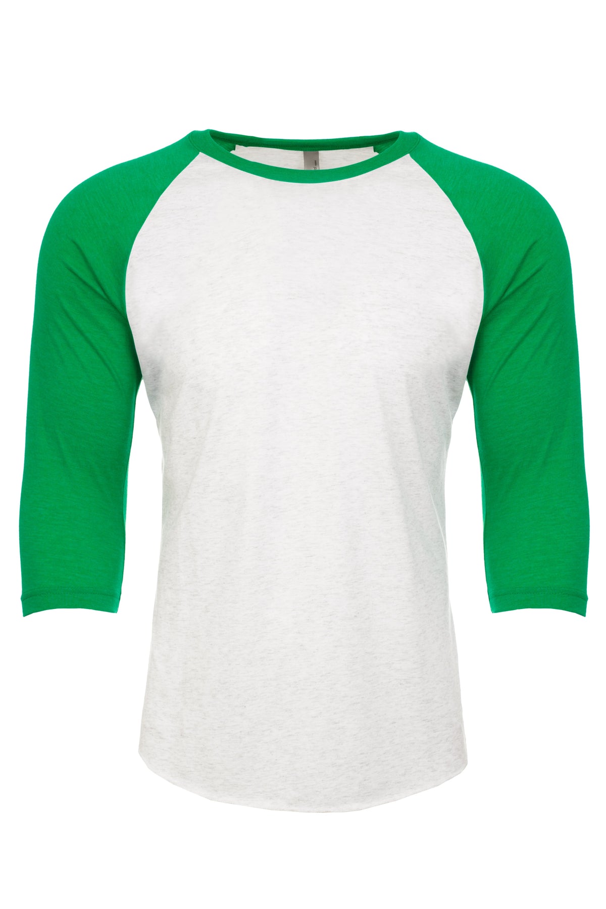 3X-Large Envy/Heather White Next Level 6051 