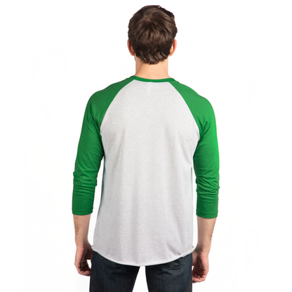 3X-Large Envy/Heather White Next Level 6051 