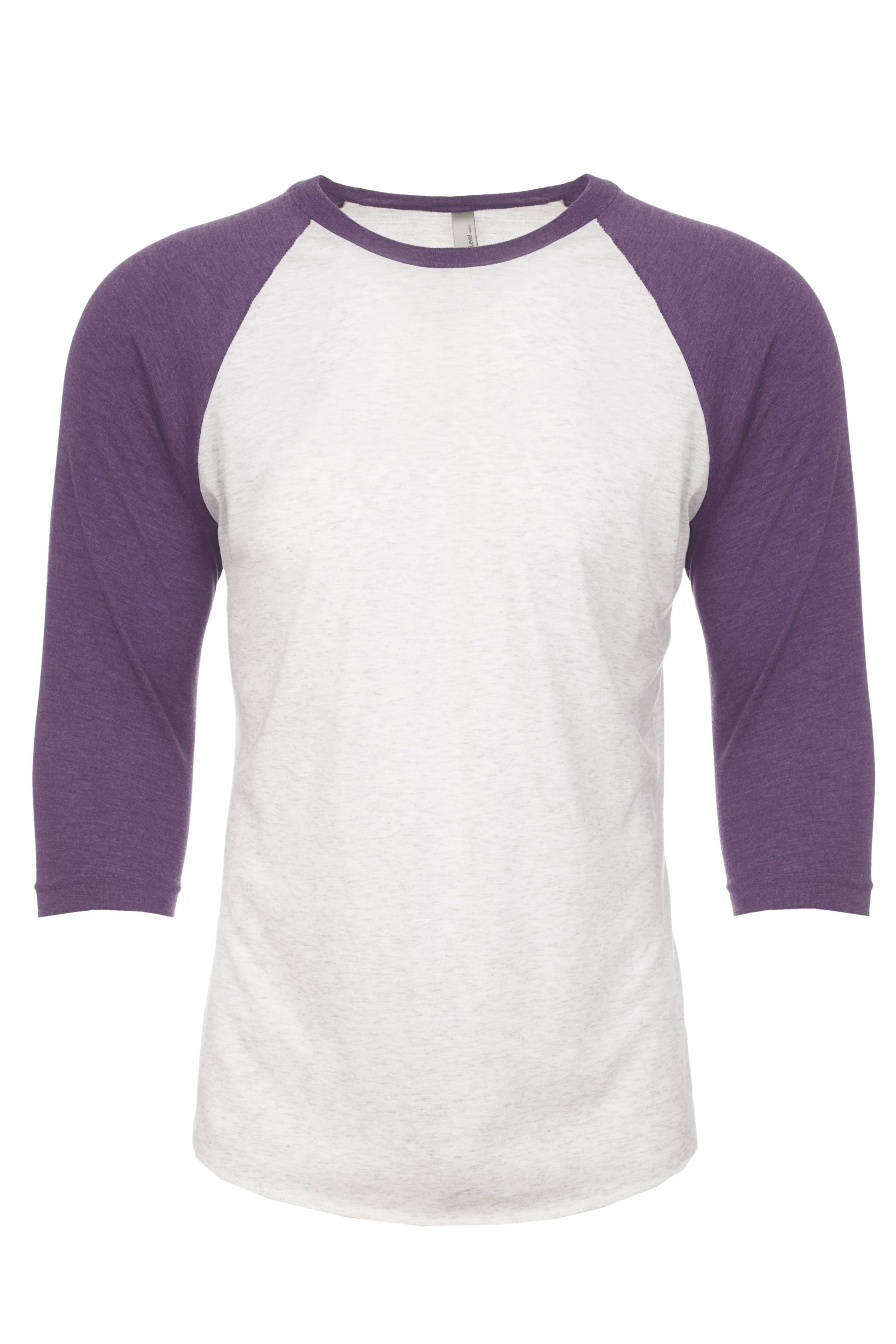 3X-Large Purple Rush/heather White Next Level 6051 