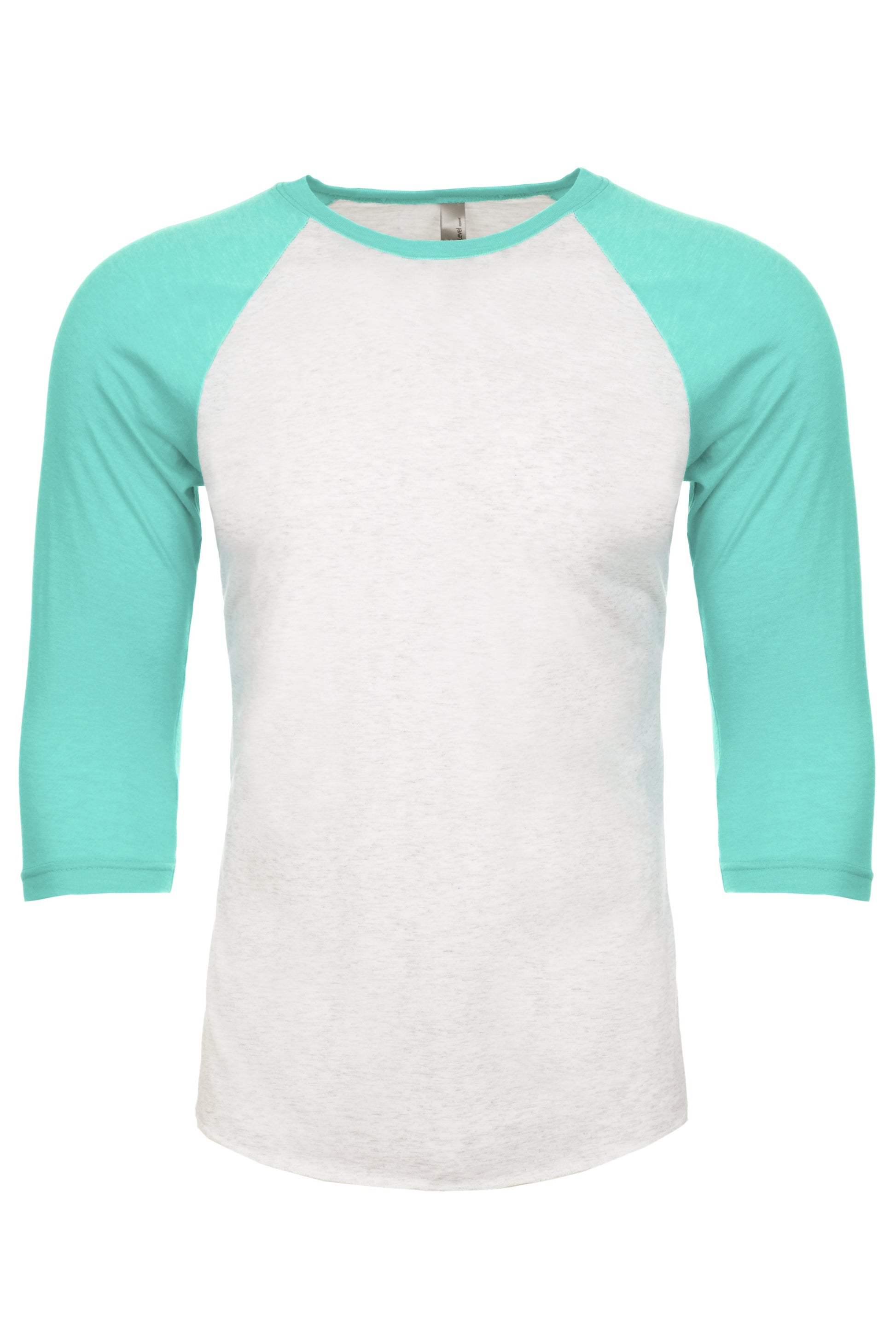3X-Large Tahiti Blue/heather White Next Level 6051 