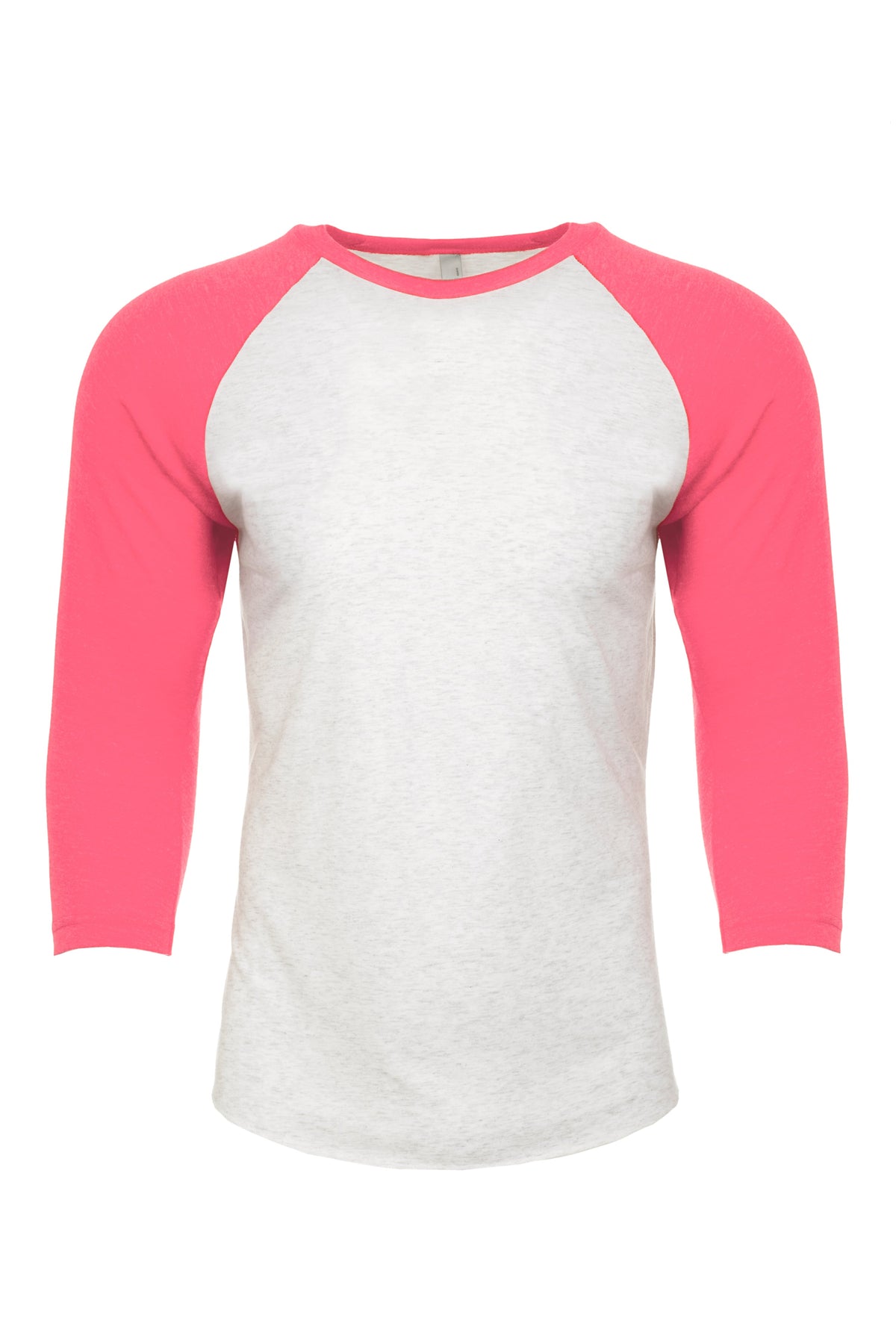 3X-Large Vintage Pink/Heather White Next Level 6051 