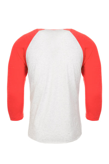 3X-Large Vintage Red/Heather White Next Level 6051 